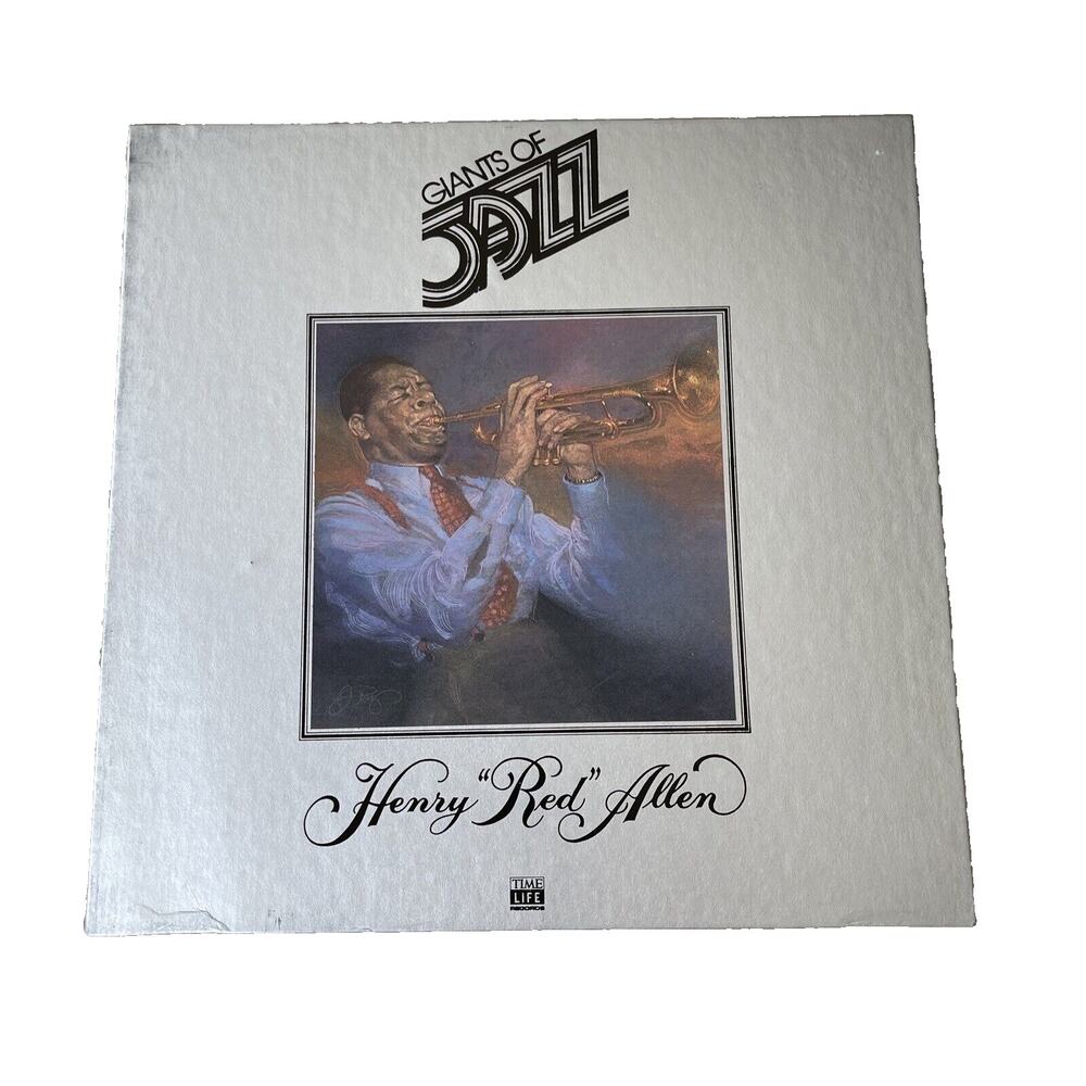 Giants of Jazz Henry "Red" Allen-Time Life Records 3 LP Box Set w/Book & Poster